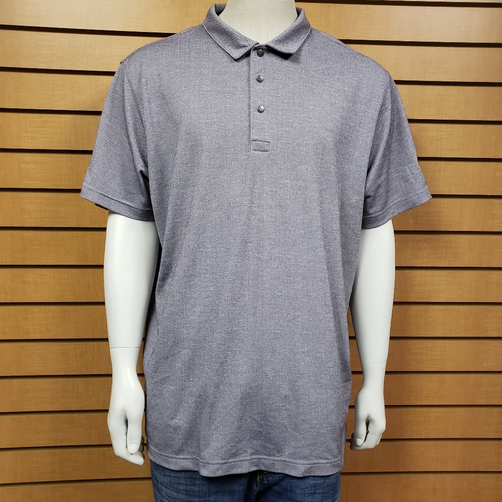 Puma Short Sleeve Polo Shirt Size XL Grayish Purple Color Golf Outdoors